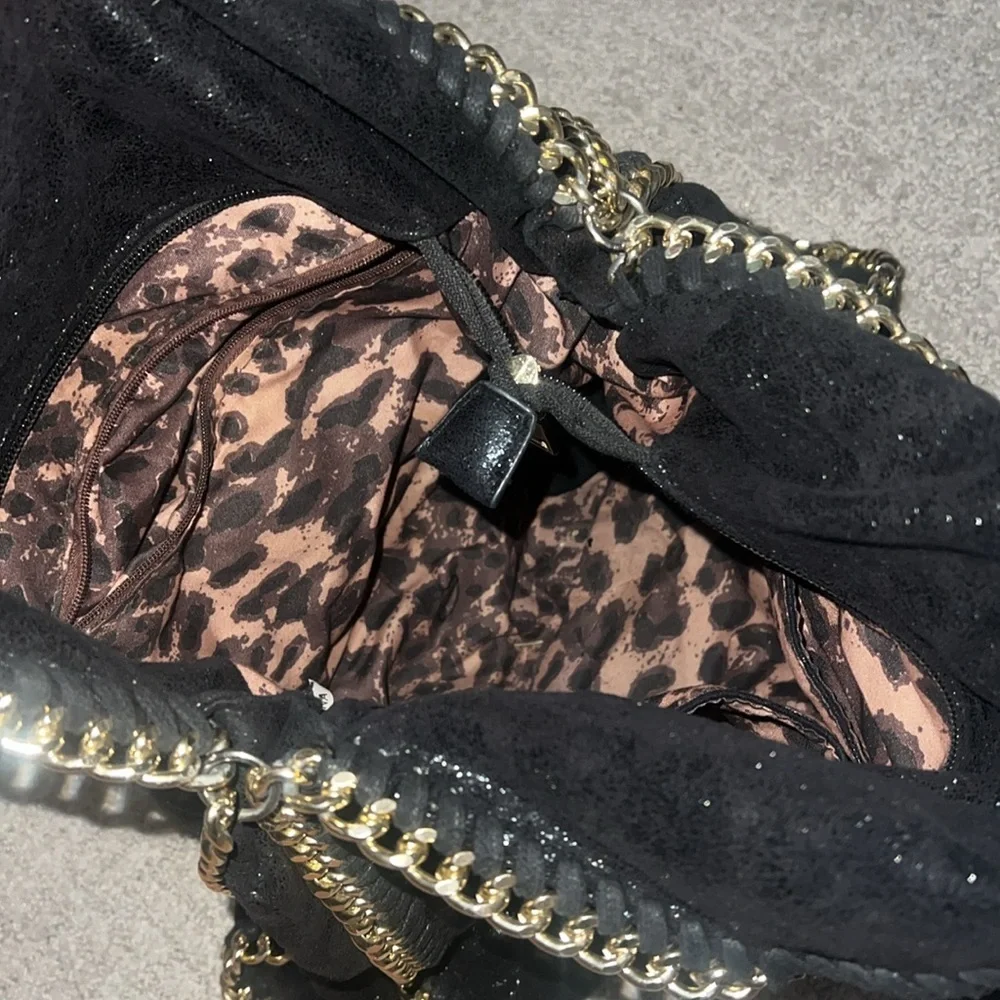 Boutique gold chain shoulder bag - Picture 4 of 6